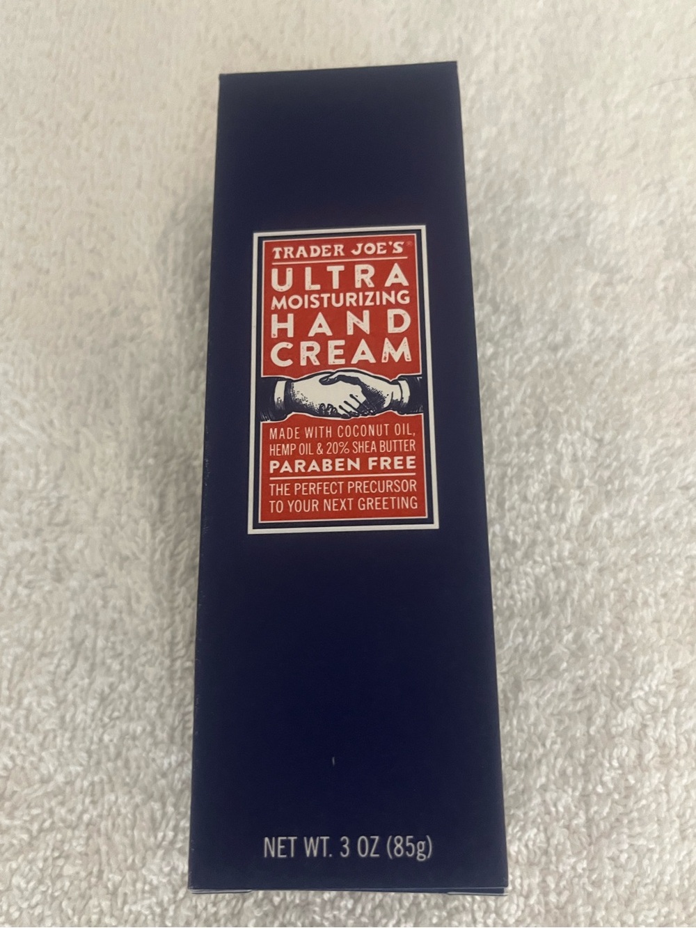 Trader Joe's Ultra Moisturizing Hand Cream - Navy & Red
